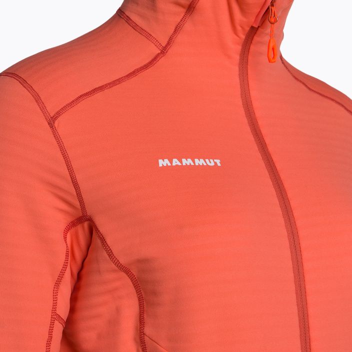 Mammut bluză de trening fleece pentru femei Taiss Light ML cu glugă roz 1014-04540-3747-112 3