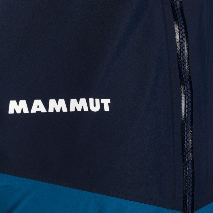 Mammut Convey Tour HS jachetă de ploaie pentru bărbați cu glugă, albastru-marinăresc 4