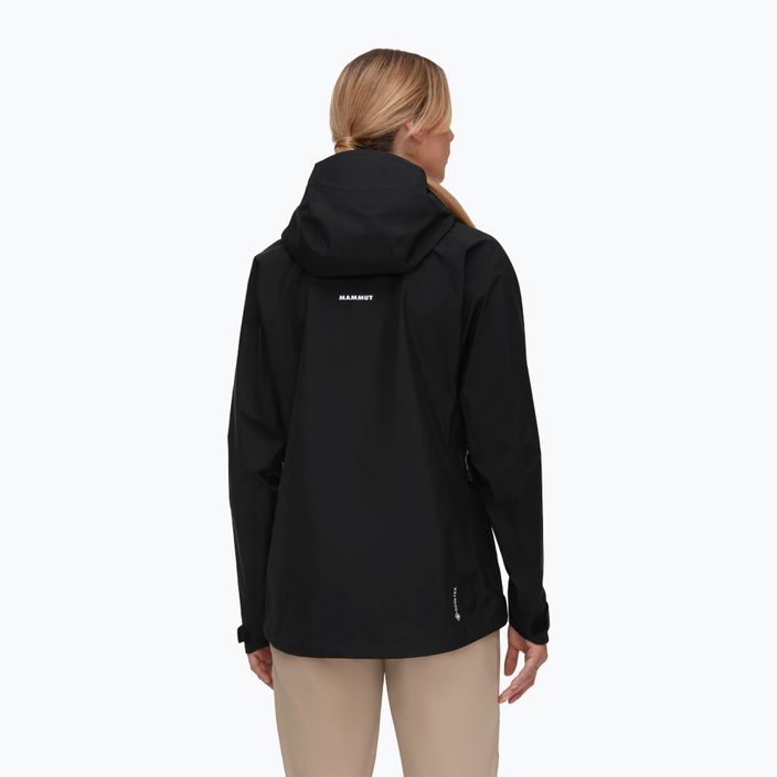 Jachetă de ploaie pentru femei  Mammut Crater IV HS Hooded black 2