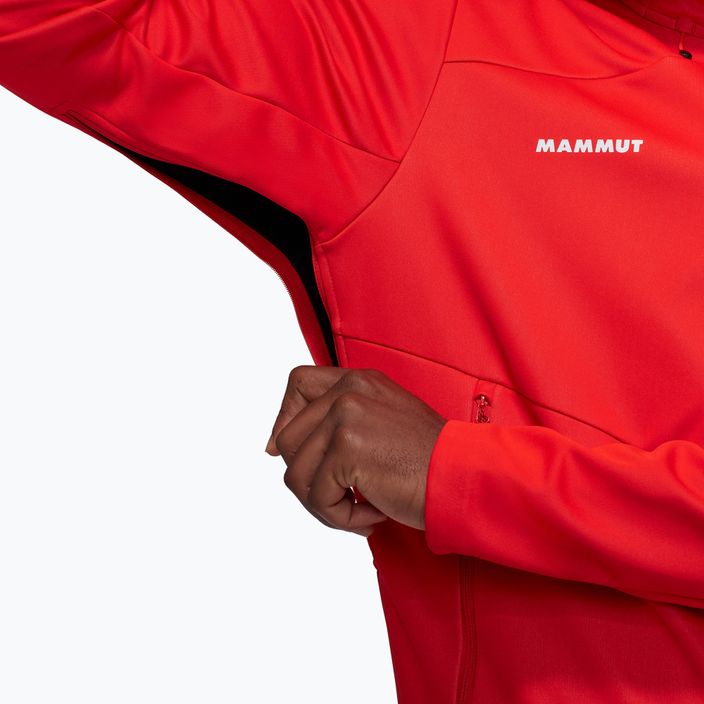 Geacă softshell pentru bărbați Mammut Ultimate VII SO mammut red 5