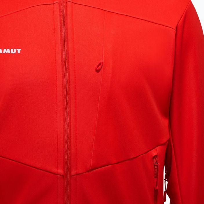 Geacă softshell pentru bărbați Mammut Ultimate VII SO mammut red 6