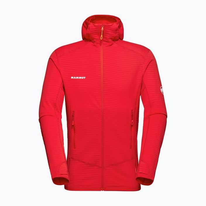 Bluză de trekking pentru bărbați Mammut Taiss Light ML Hooded mammut red