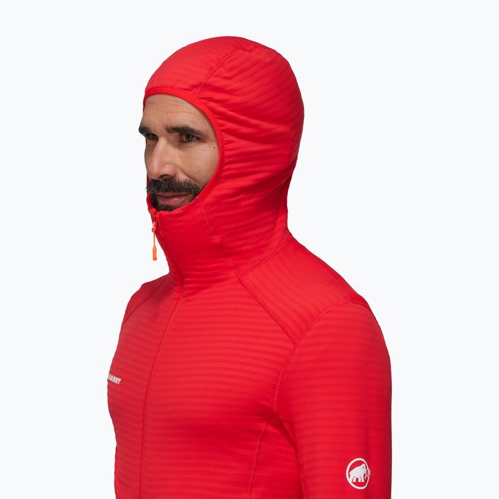 Bluză de trekking pentru bărbați Mammut Taiss Light ML Hooded mammut red 2