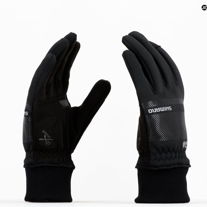 Shimano Infinium Primaloft mănuși de ciclism pentru bărbați negru ECWGLBWUS25ML0104 8