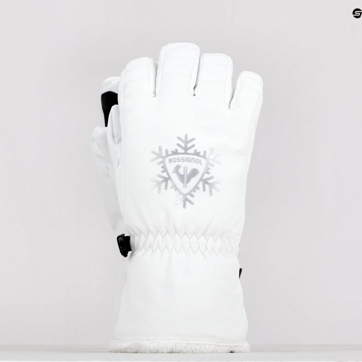 Mănuși de schi pentru femei Rossignol Perfy G white 7