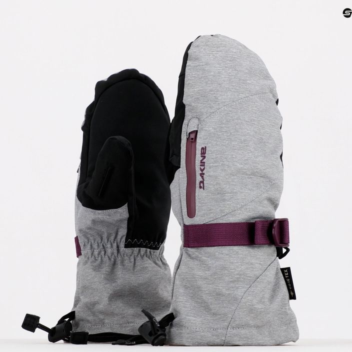Mănuși de snowboard pentru femei Dakine Sequoia Gore-Tex Mitt Grey D10003174 Mănuși pentru snowboard 11