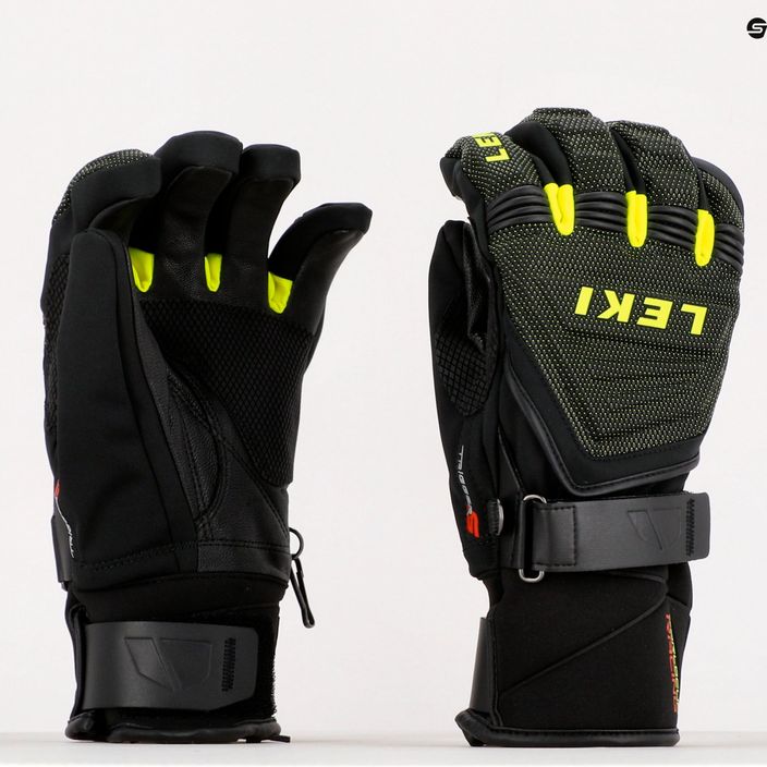 Mănuși de schi pentru bărbați LEKI Race Coach C-T S, negru, 649807301 6