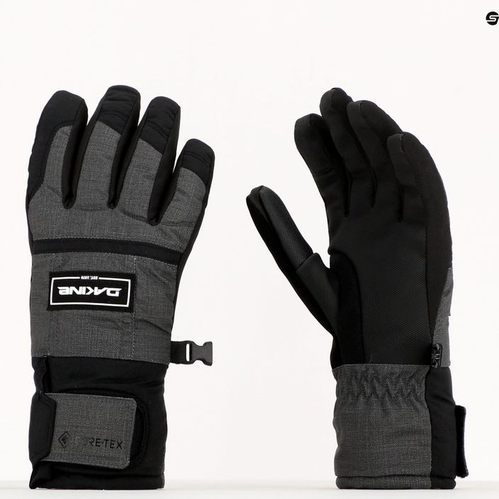 Mănuși de snowboard pentru bărbați Dakine Bronco Gore-Tex gri-negru D10003529 6