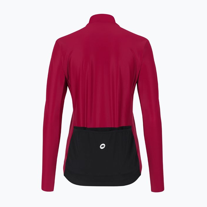 Tricou de ciclism pentru femei ASSOS Uma GT primăvară toamnă Jersey C2 bolgheri roșu 3
