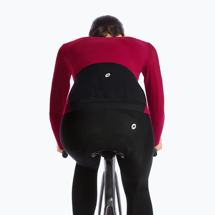 Tricou de ciclism pentru femei ASSOS Uma GT primăvară toamnă Jersey C2 bolgheri roșu 6