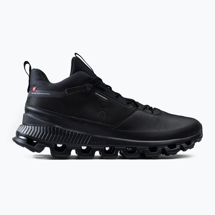 Pantofi de alergare pentru bărbați ON Cloud Hi Waterproof negru 2899674 2