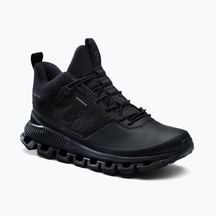 Pantofi de alergare pentru femei ON Cloud Hi Waterproof negru 2899672