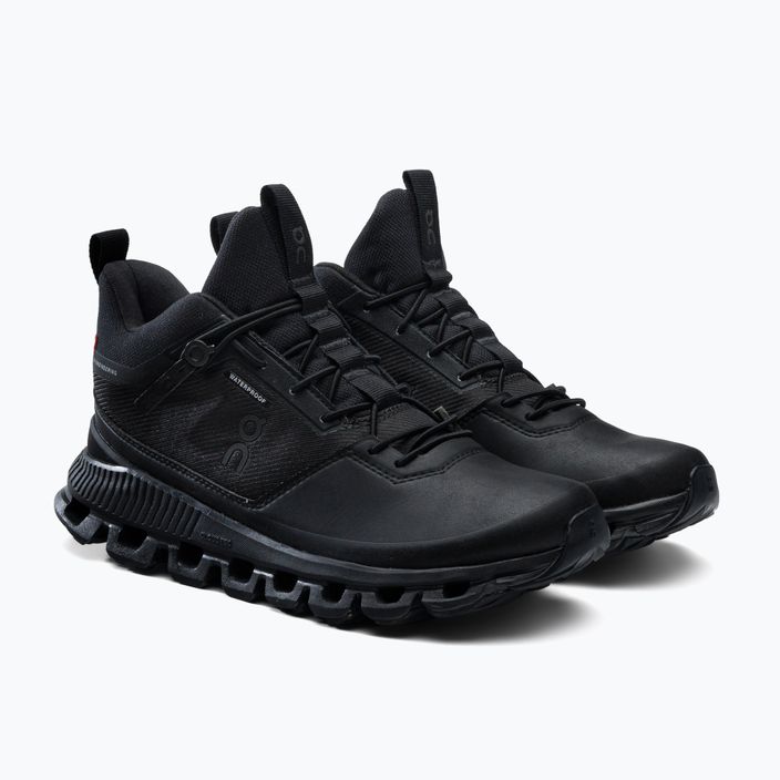 Pantofi de alergare pentru femei ON Cloud Hi Waterproof negru 2899672 5