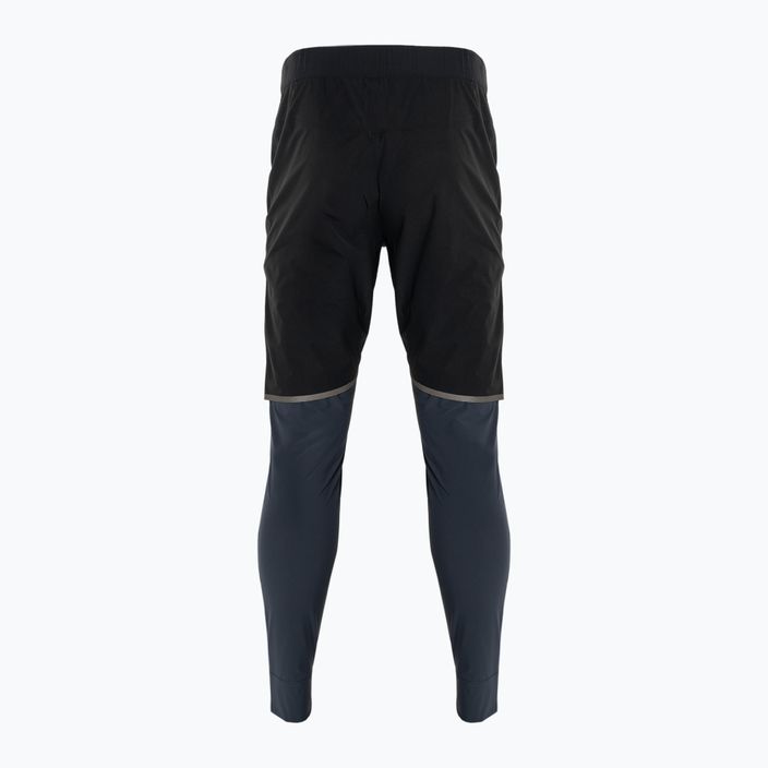 Pantaloni pentru bărbați On Running Waterproof black/navy 2