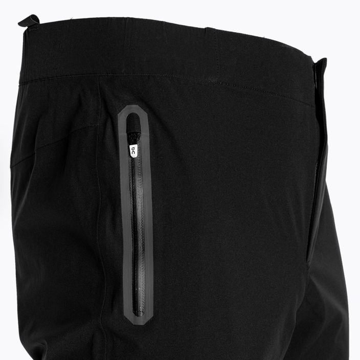 Pantaloni pentru bărbați On Running Waterproof black/navy 3
