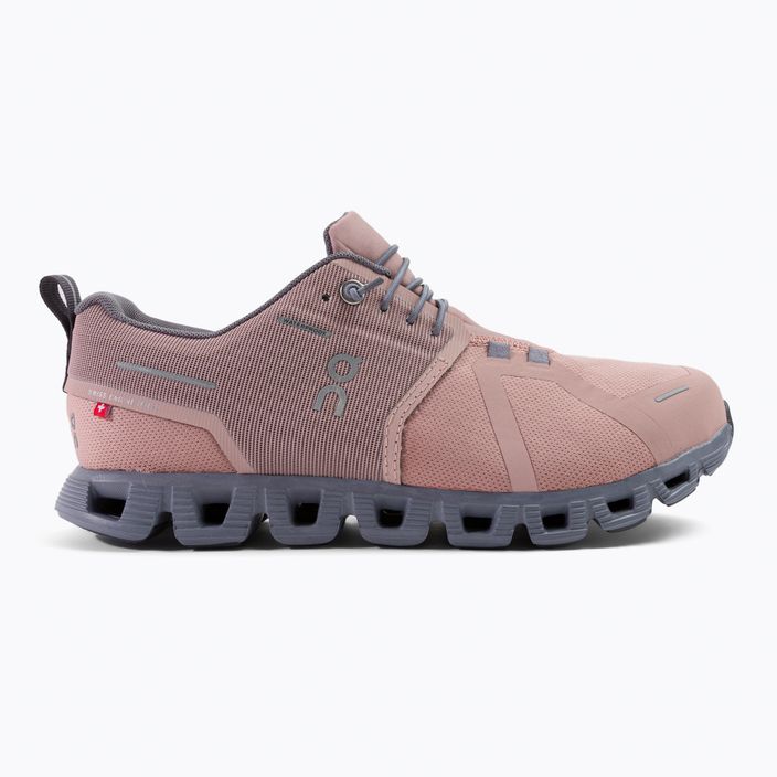 Pantofi de alergare pentru femei ON Cloud 5 Waterproof roz 5998527 2