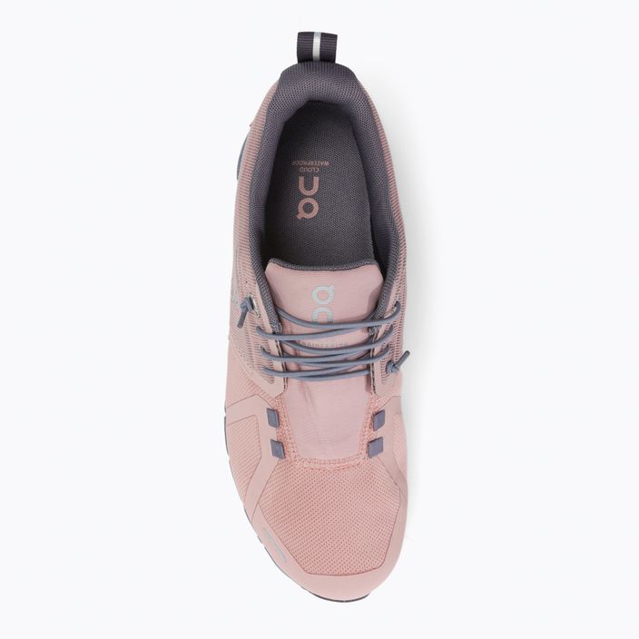 Pantofi de alergare pentru femei ON Cloud 5 Waterproof roz 5998527 6