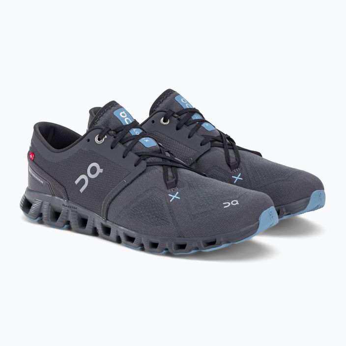 Pantofi de alergare pentru bărbați On Cloud X 3 gri 6098703 4