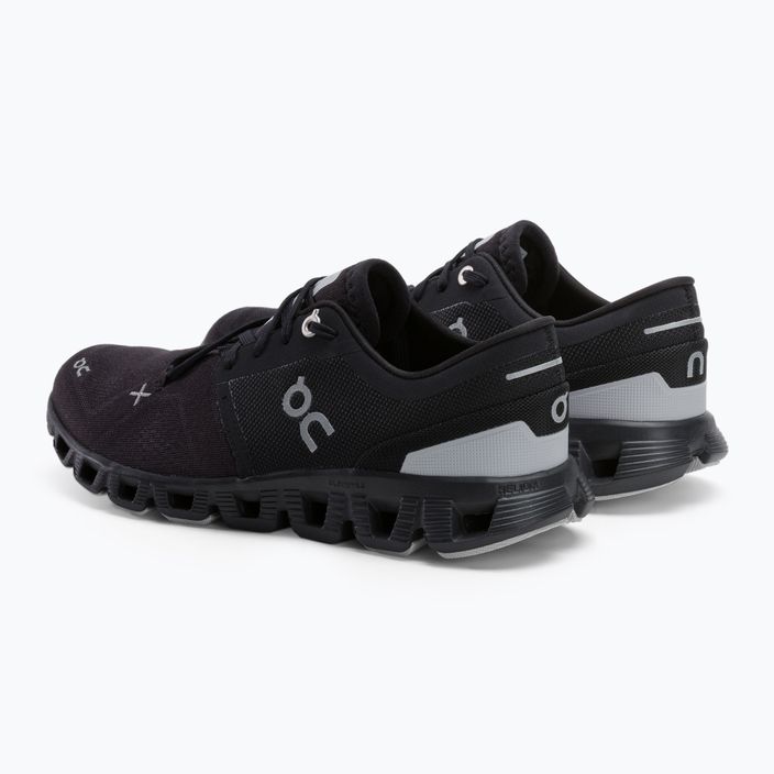 Pantofi de alergare pentru femei ON Cloud X 3 negru 6098696 3