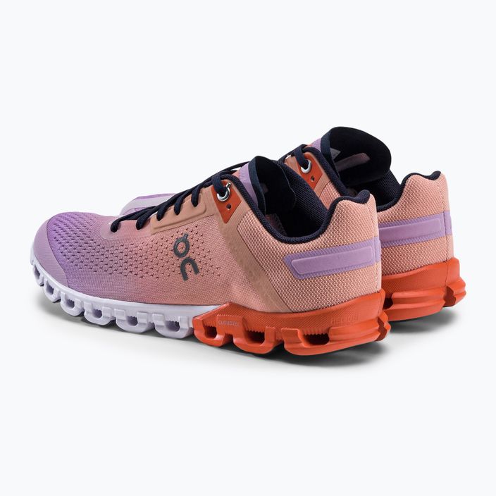 Pantofi de alergare pentru femei ON Cloudflow Rose/Fiji 3598686 3