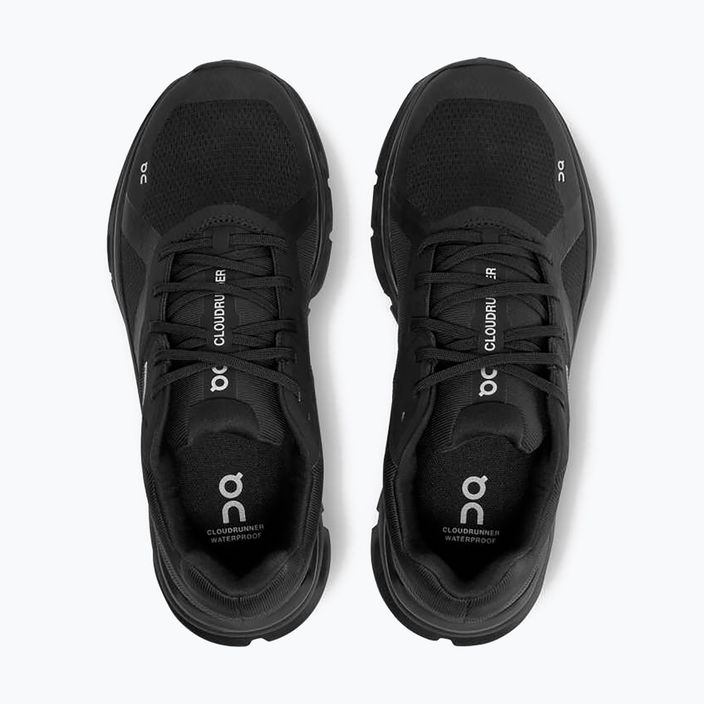 Bărbați On Cloudrunner Waterproof pantofi de alergare negru 5298639 14