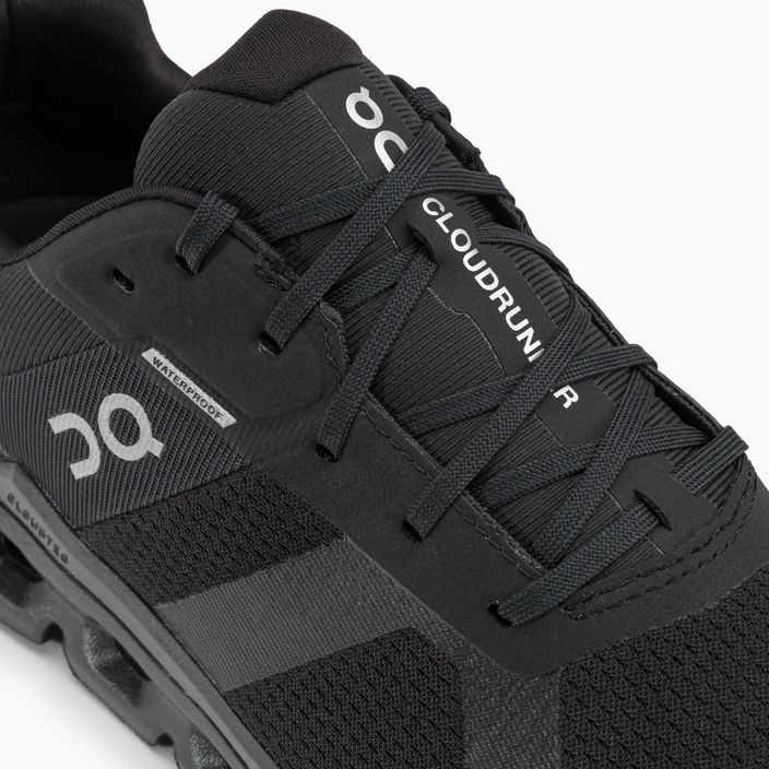 Bărbați On Cloudrunner Waterproof pantofi de alergare negru 5298639 8
