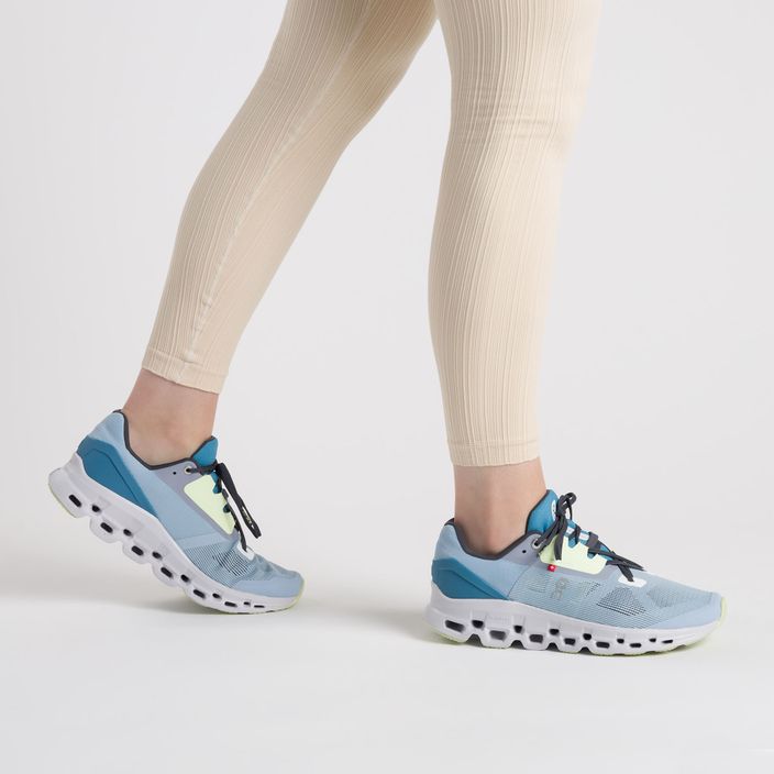 Pantofi de alergare pentru femei On Cloudstratus gri 3998658 2