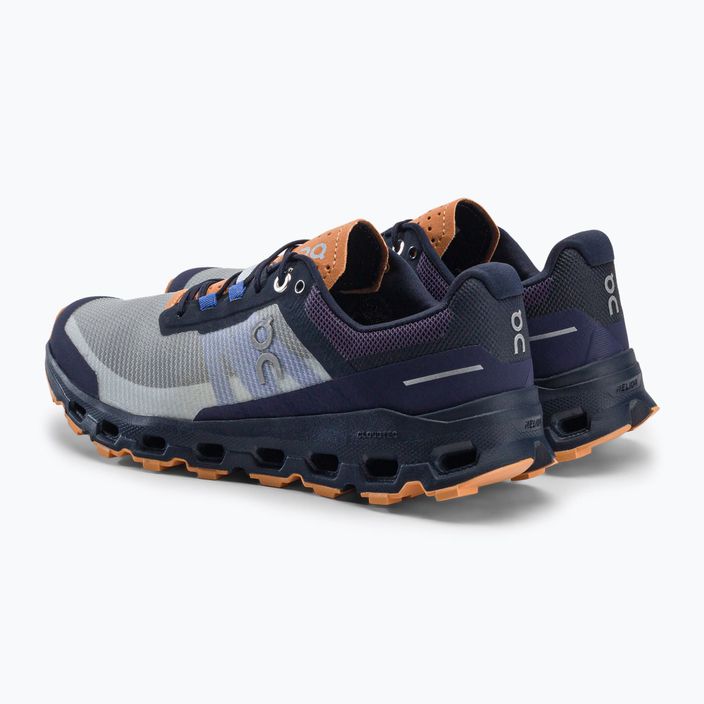 Pantofi de alergare pentru femei ON Cloudvista albastru marin-gri 6498592 5