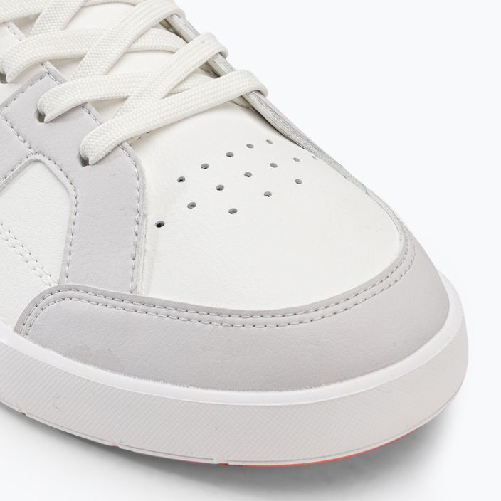 Pantofi de sport pentru bărbați ON The Roger Clubhouse Frost/Flame alb 4898507 7