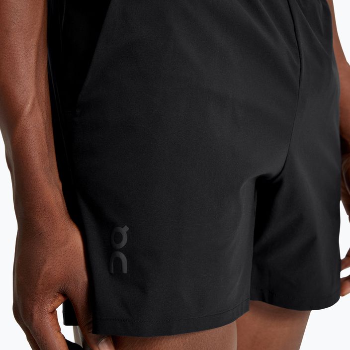 Pantaloni scurți de alergat pentru bărbați On Running Essential black 4