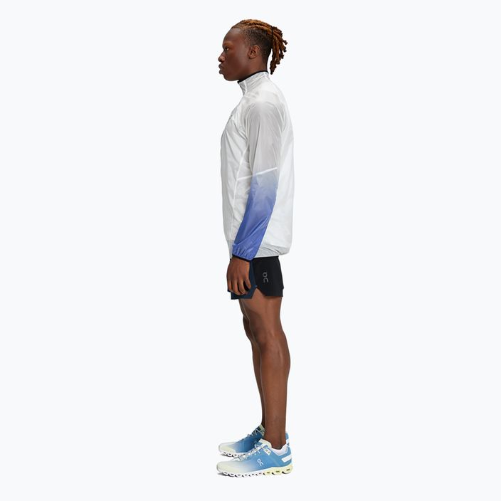 Geacă de alergare pentru bărbați On Running Zero undyed-white /cobalt 2