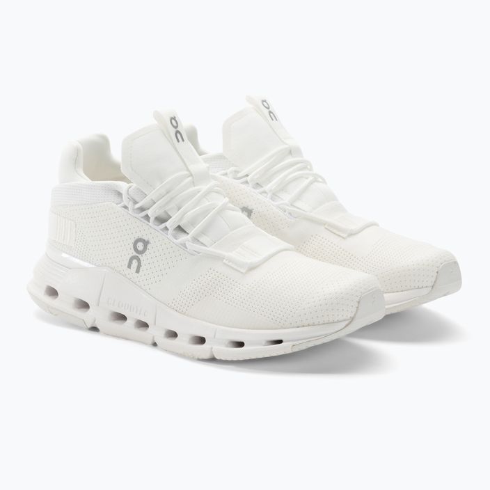 Pantofi de alergare pentru femei On Cloudnova undyed alb/alb 4