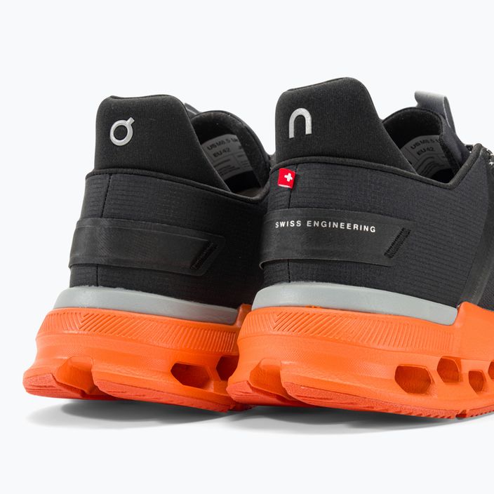 Pantofi de alergare pentru bărbați On Cloudnova Flux negru/flame 11