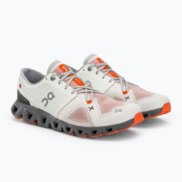 Pantofi de alergare pentru bărbați On Cloud X 3 alb 6098254 4