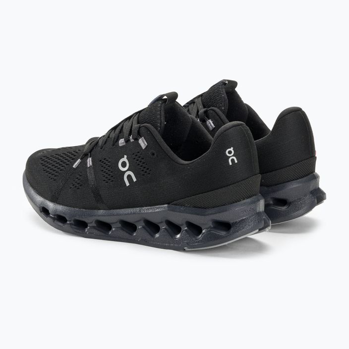 Pantofi de alergare pentru bărbați On Cloudsurfer negru 4