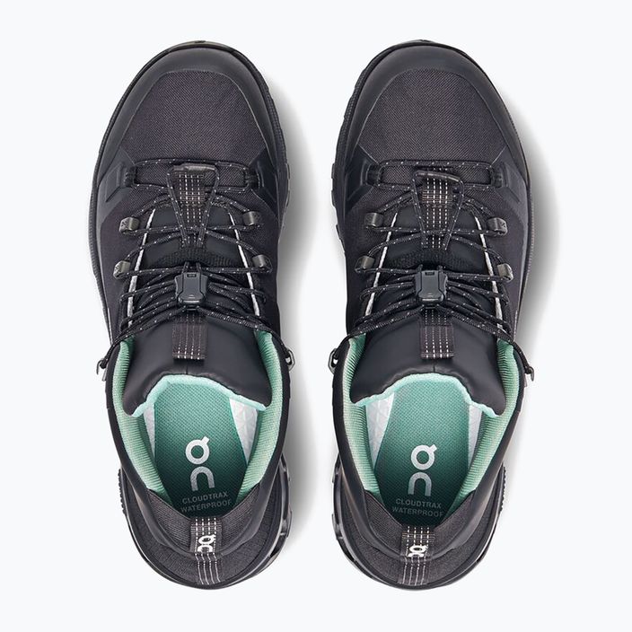 Pantofi de trekking pentru femei On Cloudtrax Waterproof negru 3WD10880553 16