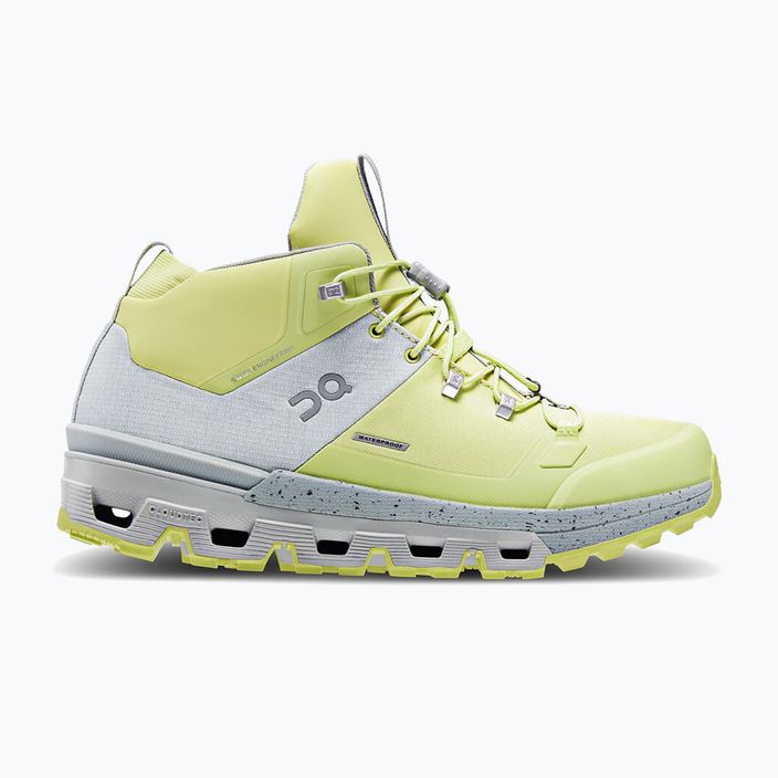 Pantofi de trekking pentru femei On Cloudtrax Waterproof galben 3WD10881099 12