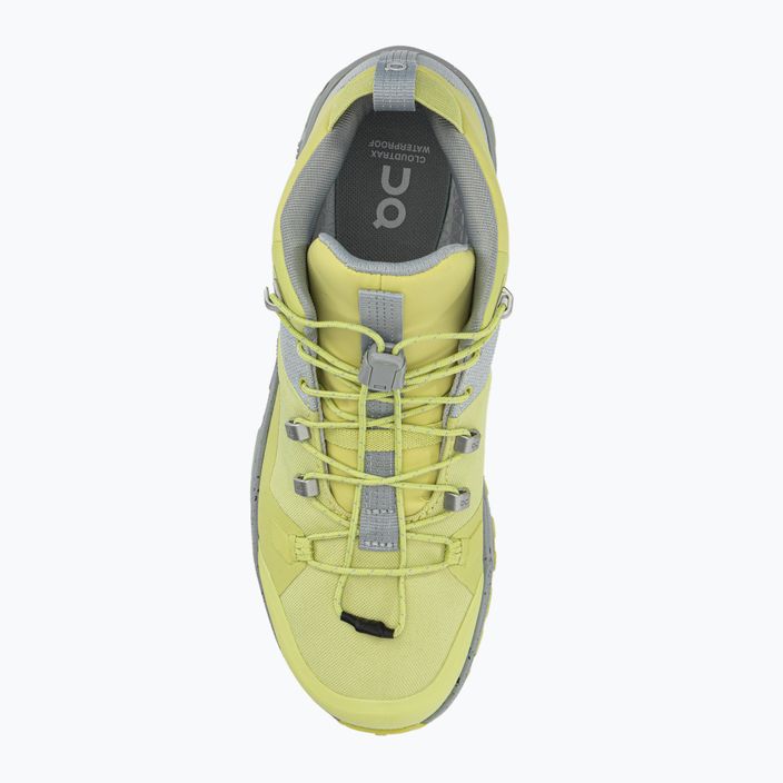 Pantofi de trekking pentru femei On Cloudtrax Waterproof galben 3WD10881099 6