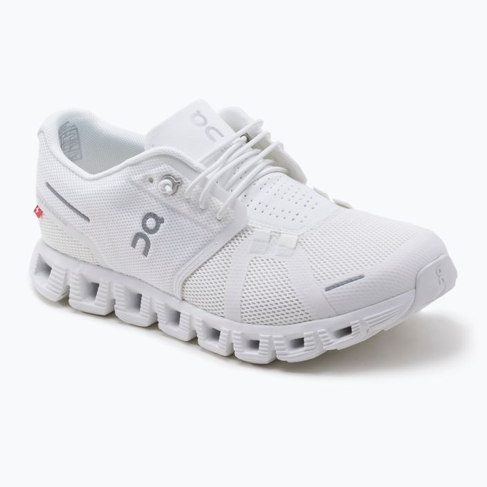 Pantofi de alergare pentru femei ON Cloud 5 alb 5998902