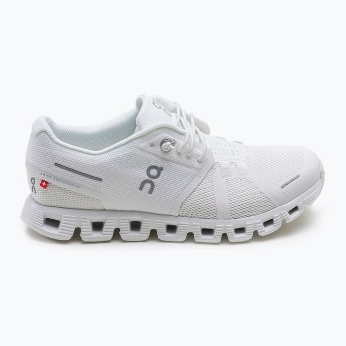 Pantofi de alergare pentru femei ON Cloud 5 alb 5998902 2