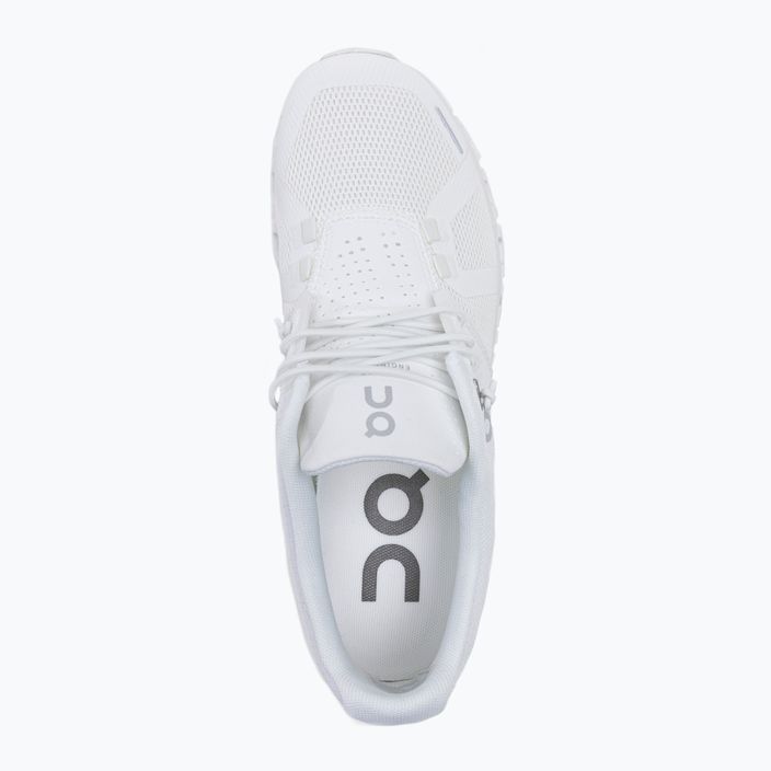 Pantofi de alergare pentru femei ON Cloud 5 alb 5998902 6