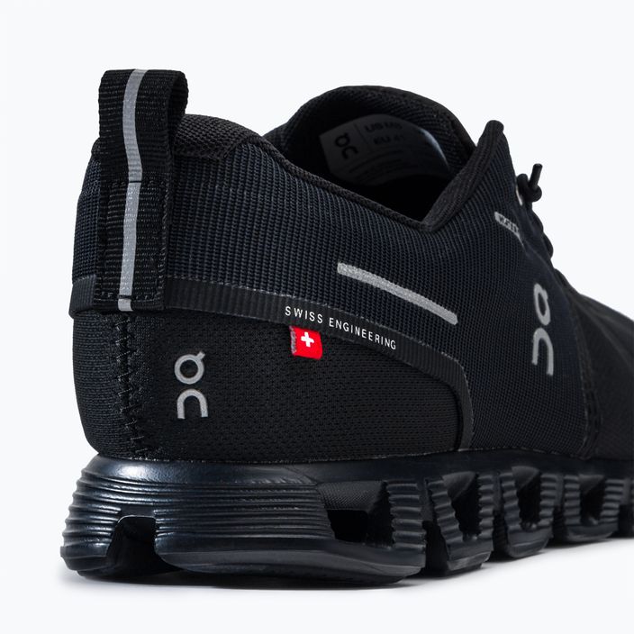 Pantofi de alergare pentru bărbați ON Cloud 5 Waterproof negru 5998842 9