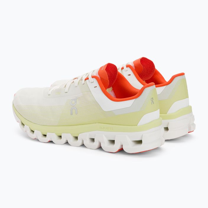 Pantofi de alergare pentru bărbați On Cloudflow 4 white/hay 3