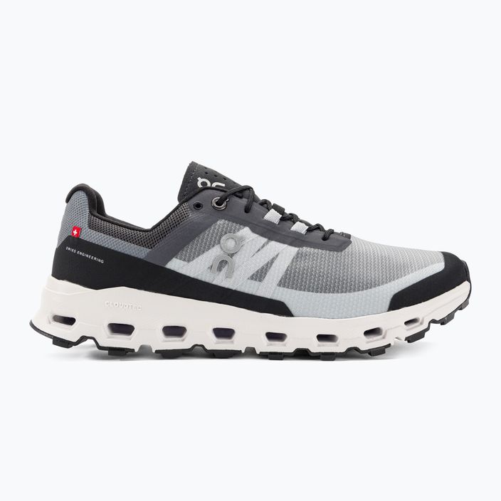 Pantofi de alergare pentru bărbați On Cloudvista alb/negru 2
