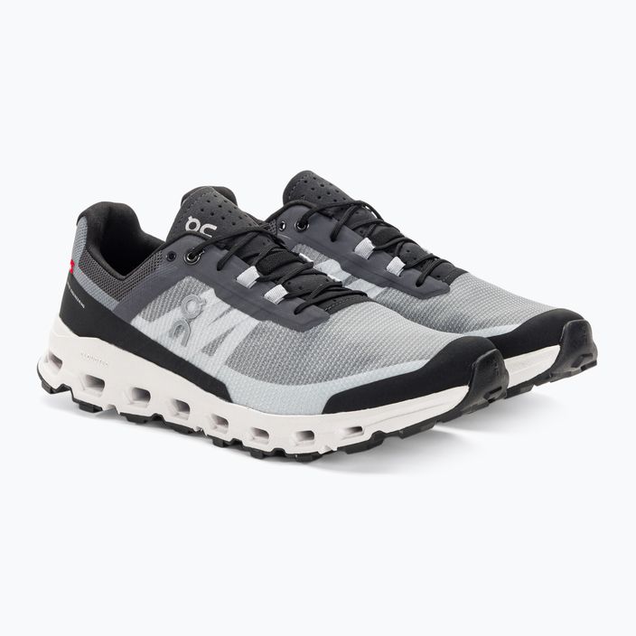 Pantofi de alergare pentru bărbați On Cloudvista alb/negru 4