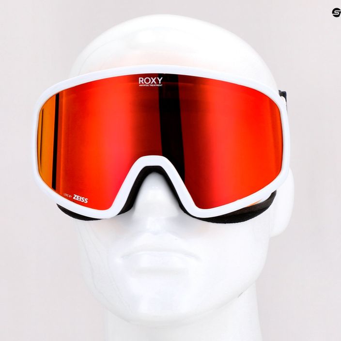 Ochelari de snowboard pentru femei ROXY Feenity Color Luxe 2021 bright white/sonar ml revo red 8