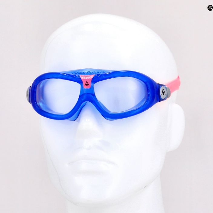 Ochelari de înot Aqua Sphere Seal Kid 2 albastru-roz MS5064002LC 7