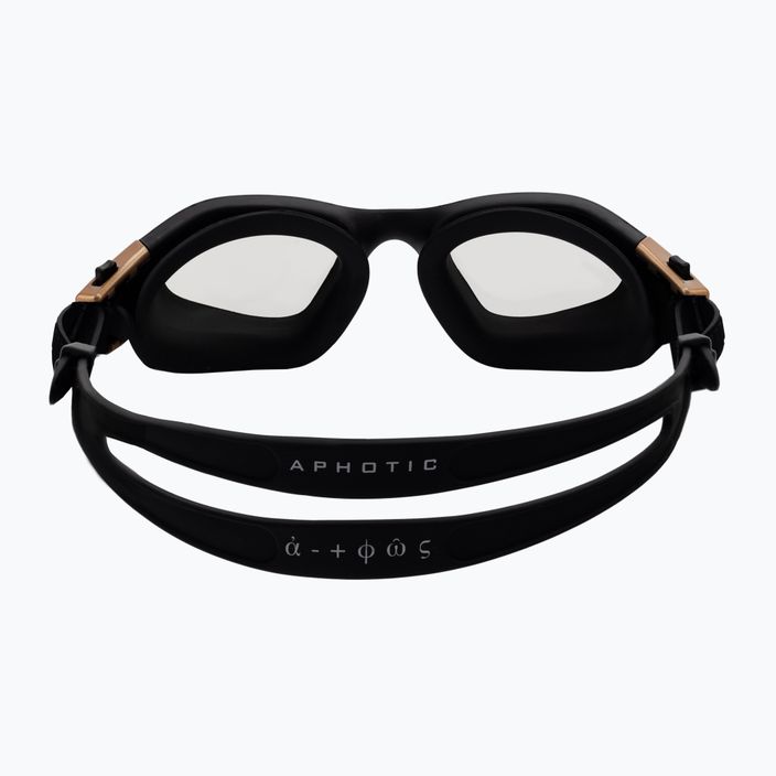 Ochelari de înot HUUB Aphotic Photochromic negru-maro A2-AG 5