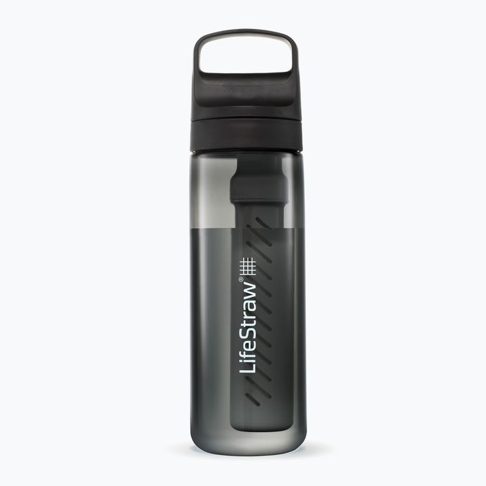 Sticlă de turism Lifestraw Go 2.0 z filtrem 650 ml black