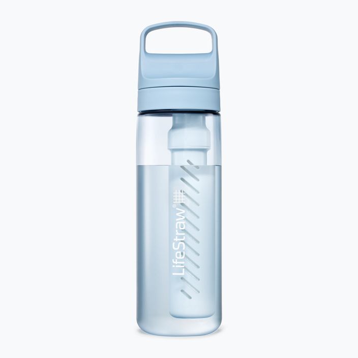 Sticlă de turism Lifestraw Go 2.0 z filtrem 650 ml icelandic blue